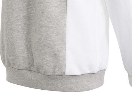Bluza dla dzieci adidas CB FT HD szaro-biało-czarna IP0386