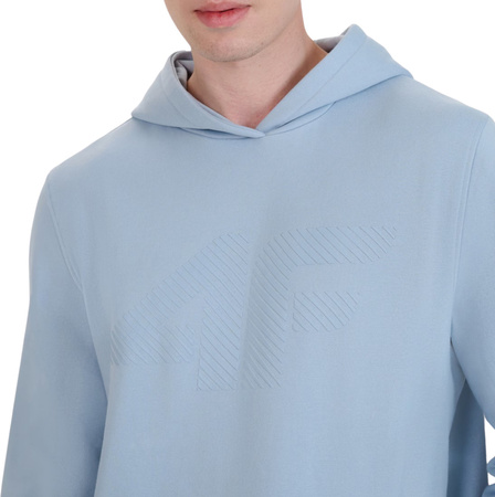 Bluza męska 4F M1621 jasnoniebieska 4FWSS25TSWSM1621 34S