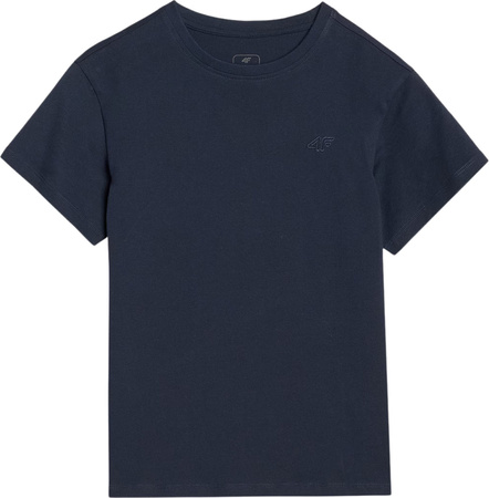 Koszulka dla chłopca 4F M2330 granatowa 4FJWMM00TTSHM2330 31S