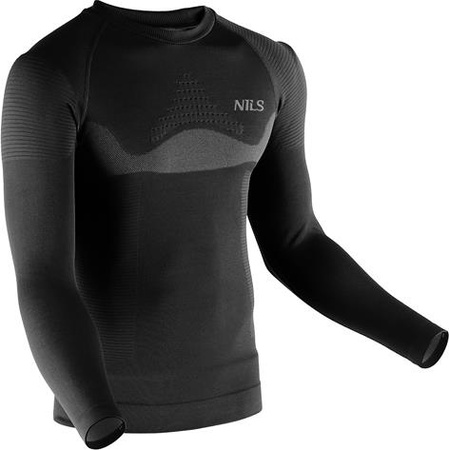 Bielizna termoaktywna męska koszulka Magnus Nils btk0464 czarna rozmiar 2XL/3XL