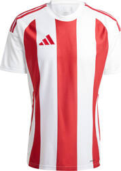 Koszulka męska adidas Striped 24 Jersey biało-czerwona IW2142