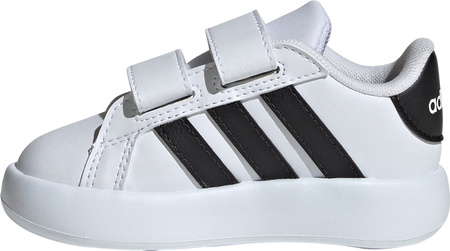 Buty dla dzieci adidas Grand Court 2.0 biało-czarne ID5271