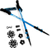 Kijki trekkingowe Spokey Carbon niebiesko-czarne 927900