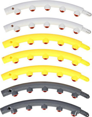 Hula hop masujący z magnesami koło odchudzające HMS 85cm