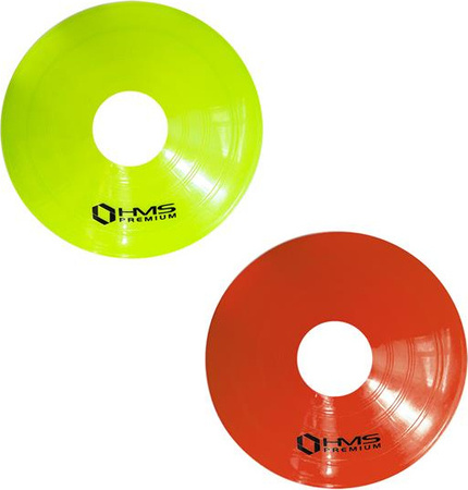 Pachołki grzybki treningowe HMS Premium GTR50 50 sztuk