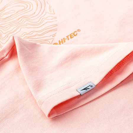 Damska Koszulka z krótkim rękawem bawełniana Hi-Tec Lady Akuja rozmiar XL