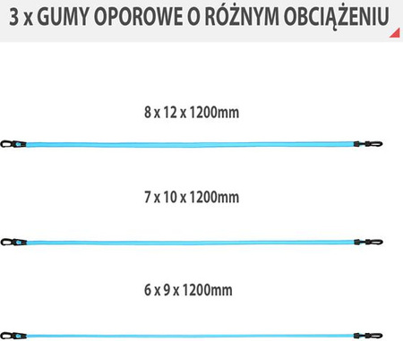 Zestaw do ćwiczeń siłowych HMS TX01