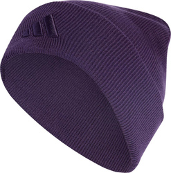 Czapka adidas New Logo Beanie Cuff fioletowa JX5748