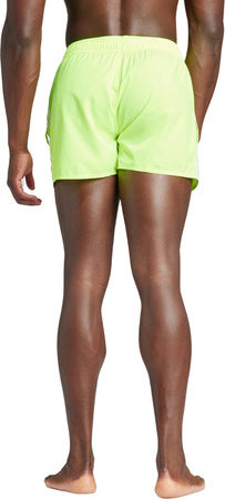Spodenki szorty kąpielowe męskie adidas 3-Stripes CLX Swim Shorts zielone IS2054