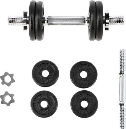 Hantel hantla sztangielka z gwintem 7 kg HMS SG01