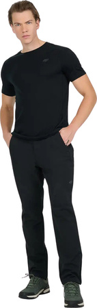 Spodnie trekkingowe męskie 4F FNK M0990 czarna 4FWAW25TFTRM0990 20S