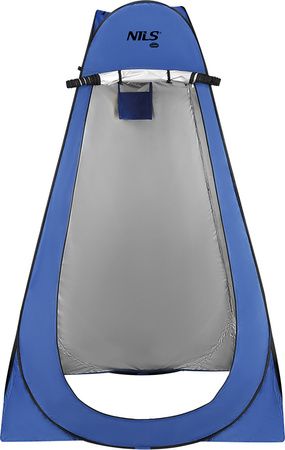 Przebieralnia namiot prysznic turystyczny Nils Camp NC1706 niebieski 120x120x190cm