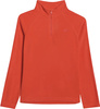 Bluza polarowa dla chłopca 4F M058 czerwona 4FJWAW25UFLEM058 62S