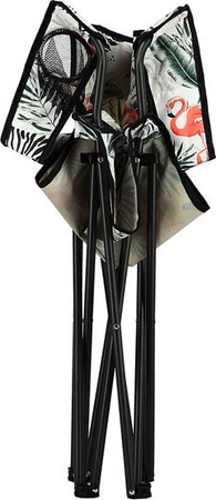 Krzesło fotel turystyczne składane Nils camp NC1625 flaming 80x80x47cm