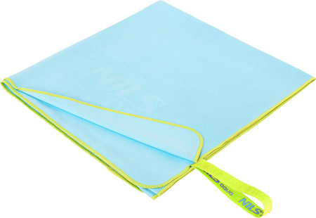 Ręcznik z mikrofibry szybkoschnący Nils Aqua NAR12 jasnoniebieski 180x100 cm