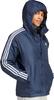 Kurtka męska adidas Essentials 3-Stripes Insulated Hooded granatowa IS1278