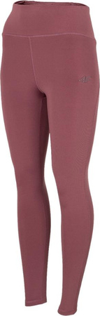Legginsy funkcyjne damskie 4F burgund H4Z22 SPDF011 60S