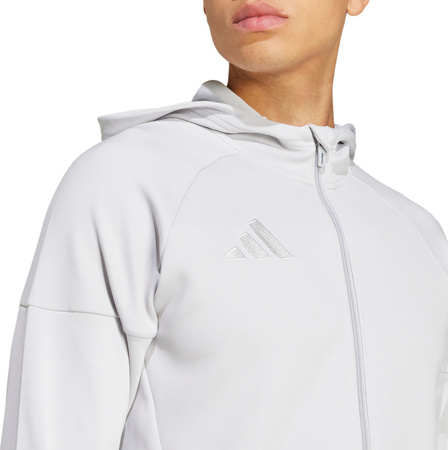Bluza męska adidas Tiro 25 Full-Zip Hoodie szara JC5130