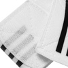 Opaska do ochraniaczy piłkarskich Adidas Ankle Strap biało-czarne 604433 zestaw 2 szt
