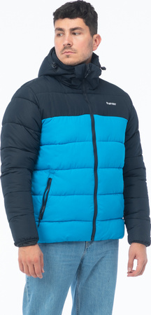 Męska Kurtka Zimowa Pikowana Varmi Ii dark grey melange rozmiar XL