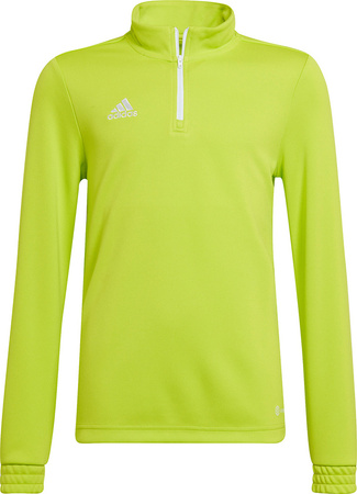 Bluza dla dzieci adidas Entrada 22 Training Top limonkowa HC5060