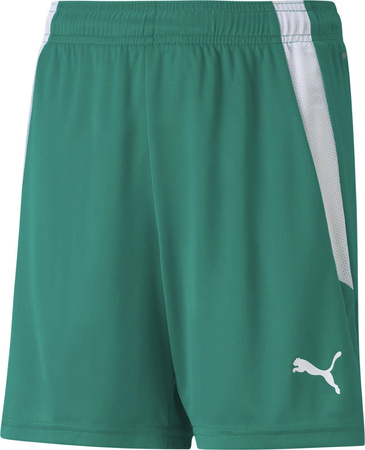 Spodenki dla dzieci Puma teamLIGA Shorts Jr zielone 704931 05