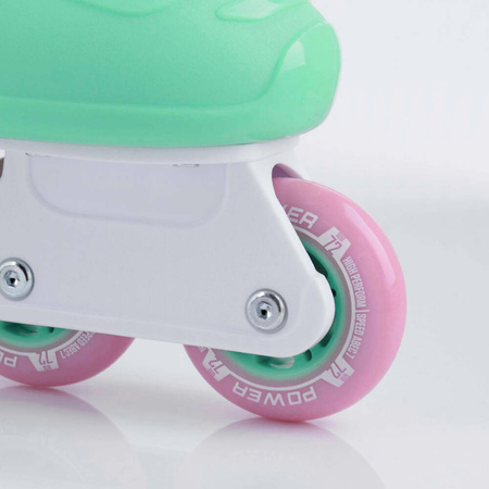 Łyżworolki rolki regulowane ABEC-7 koła 72mm SMJ UT700 RETRO