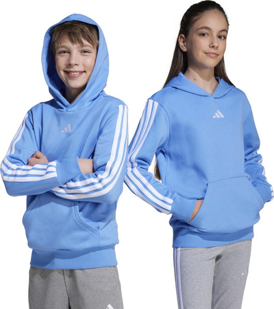 Bluza dla dzieci adidas Essentials Hoodie 225 niebieska JN2424