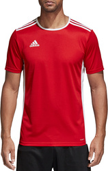 Koszulka męska adidas Entrada 18 Jersey czerwona CF1038