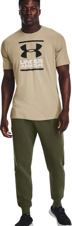 Spodnie męskie Under Armour Rival Fleece Joggers oliwkowe 1379774 390