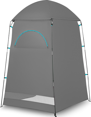 Przebieralnia namiot prysznic turystyczny duży Nils Camp NC3025 szary 120×120×210 cm