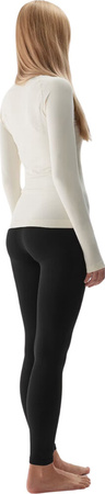 Bielizna termoaktywna termiczna bezszwowa legginsy spodnie damska 4F F153 czarne 4FWAW24USEAF153 20S