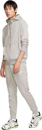 Spodnie męskie Nike NSW Club Jogger FT szare BV2679 063