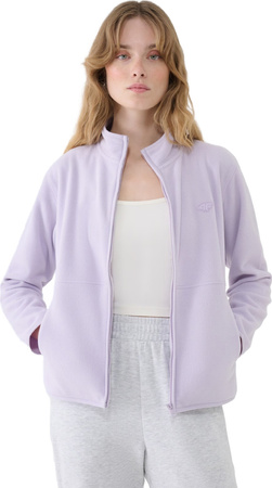 Polar damski bluza polarowa 4F F322 fioletowy 4FWSS25TFLEF322 51S