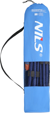Siatka do badmintona 400 cm pokrowiec Nils NN400