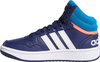 Buty dziecięce adidas Hoops Mid granatowe GW0400