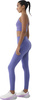 Legginsy damskie 4F FNK F307 fioletowe 4FRSS25TFTIF307 32S