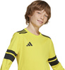 Koszulka dla dzieci adidas Squadra 25 Long Sleeve żółta JJ0043