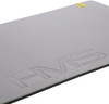 Mata do ćwiczeń fitness klubowa z otworami MFK07 HMS Premium 120x60x1,5 cm EVA szaro-czarna