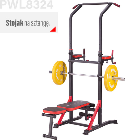 Poręcz wielofunkcyjna z ławeczką HMS PWL8324