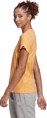 Koszulka damska adidas Outlined Floral Graphic T-Shirt żółta GL1030