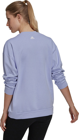 Bluza damska adidas U4U Soft Knit Swe fioletowa GS3879