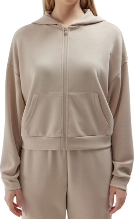 Bluza damska 4F F1002 beżowa 4FWSS24TSWSF1002 83S