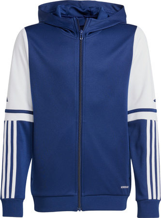 Bluza dla dzieci adidas Squadra 25 Hoodie granatowo-biała JD4800