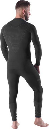 Bielizna termoaktywna męska koszulka Magnus Nils btk0464 czarna rozmiar 2XL/3XL