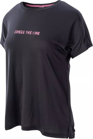 Damska koszulka z krótkim rękawem do ćwiczeń IQ Male rozmiar L