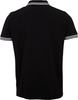 Koszulka męska polo Kappa Aleot czarna 709361 19-4006