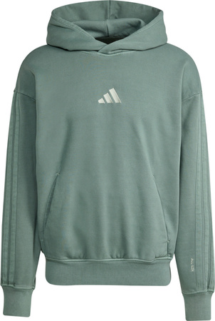 Bluza męska adidas A SZN W FL HD zielona JL6538
