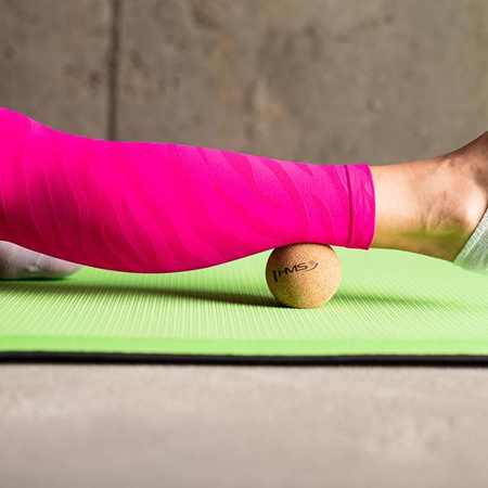 Piłka do masażu HMS blw01 cork pojedyńcza