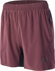 Męskie spodenki krótkie treningowe siłownia bieganie IQ Olpu bordowe rozmiar S